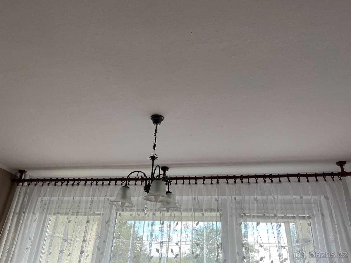 Dřevěná garnýž 345 cm - 3