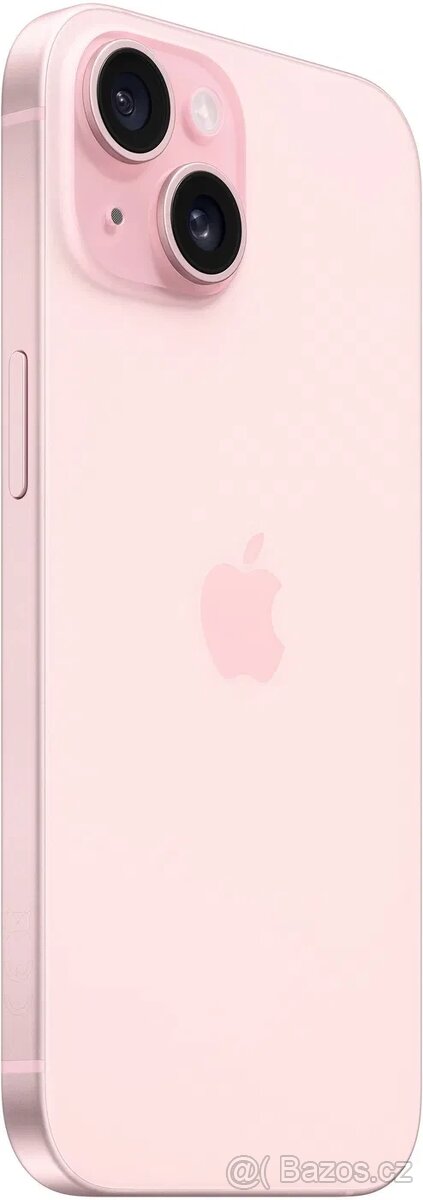 nový, nerozbalený, neotevřený iPhone 15 256GB růžová/pink - 3