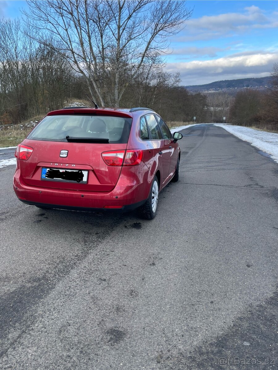 Seat Ibiza combi, 51kW, 2010, 188 000km, Klima, senzory, - 3
