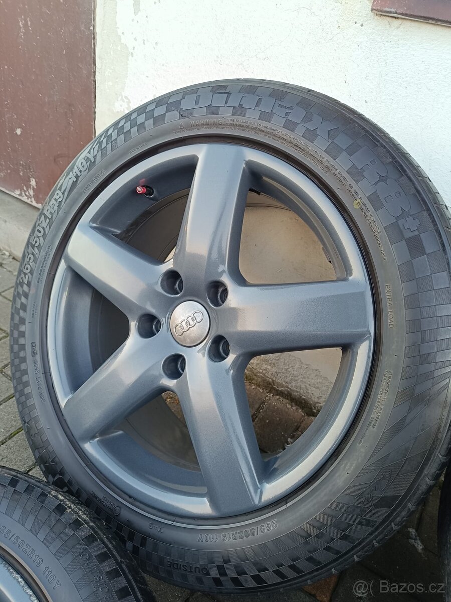 ALU 5x130 r19 Q7, VW, PORSCHE + PNEU - 3