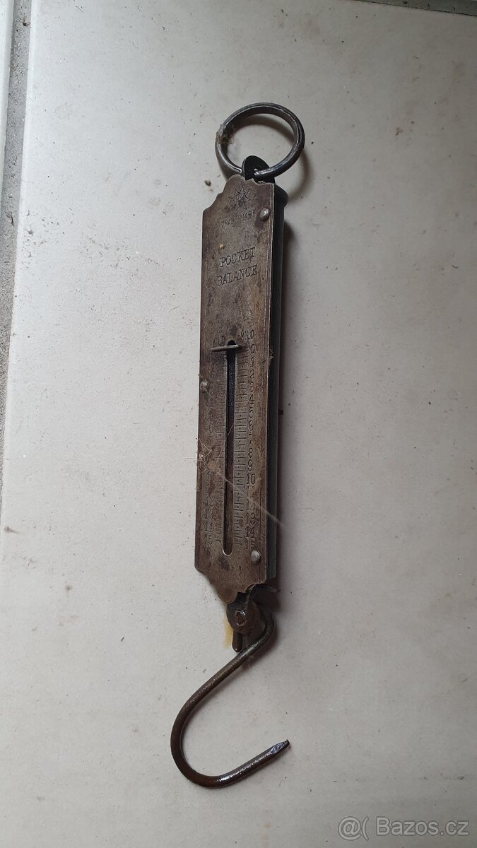 Stará váha mincíř - 3