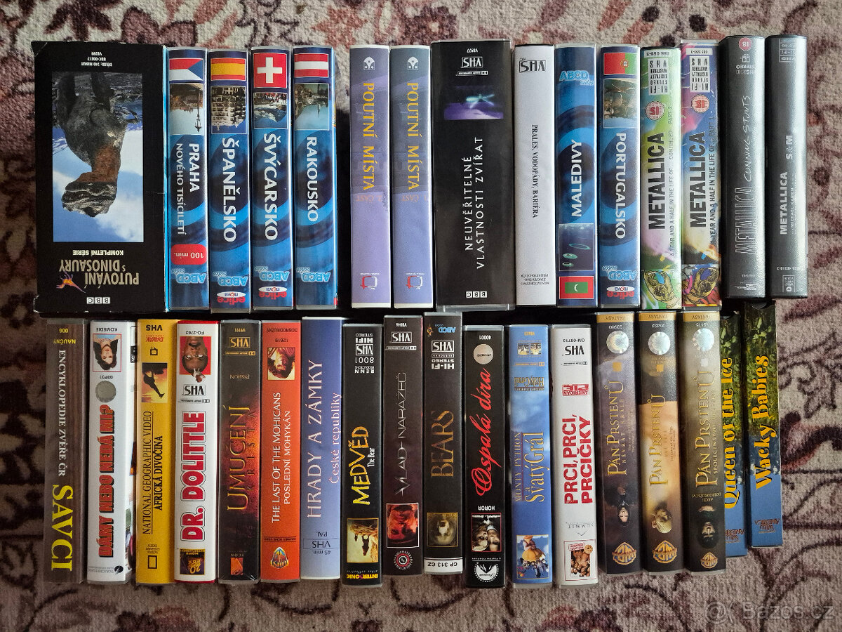 prodám VHS originály + nahrané - 3