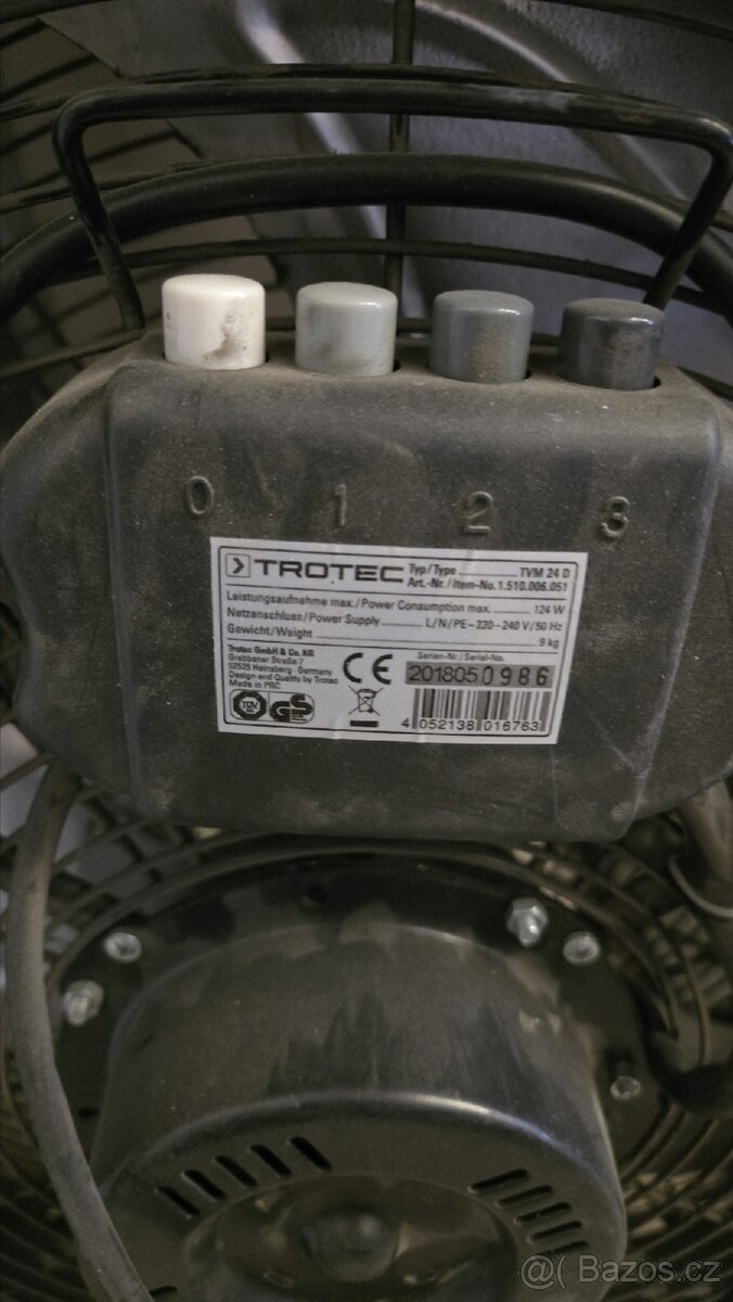 Podlahový ventilátor TVM 24 D - 3