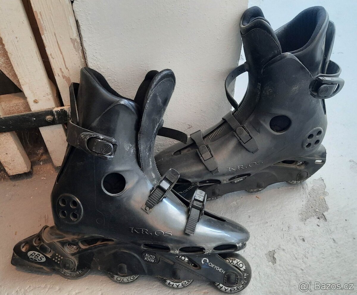 INLINE BRUSLE YASHIMA 41/42, Pánské brusle 44/44,5 - 3