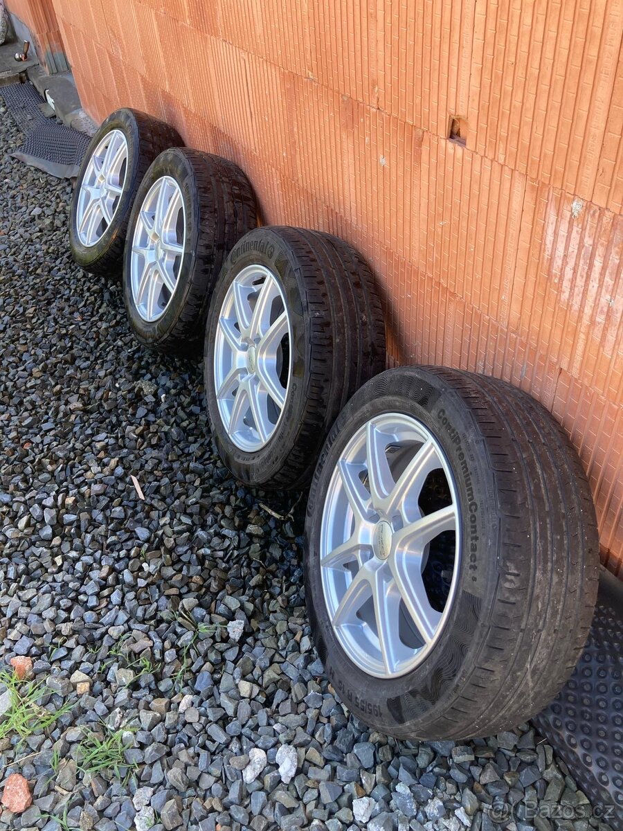 4x100 6j 15 H 195/55/15 et 38 - 3