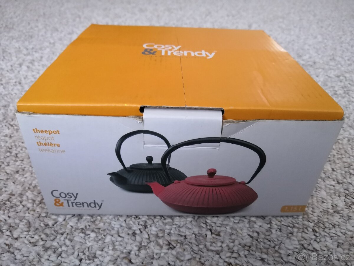 Litinová konvice na sypaný čaj - 3