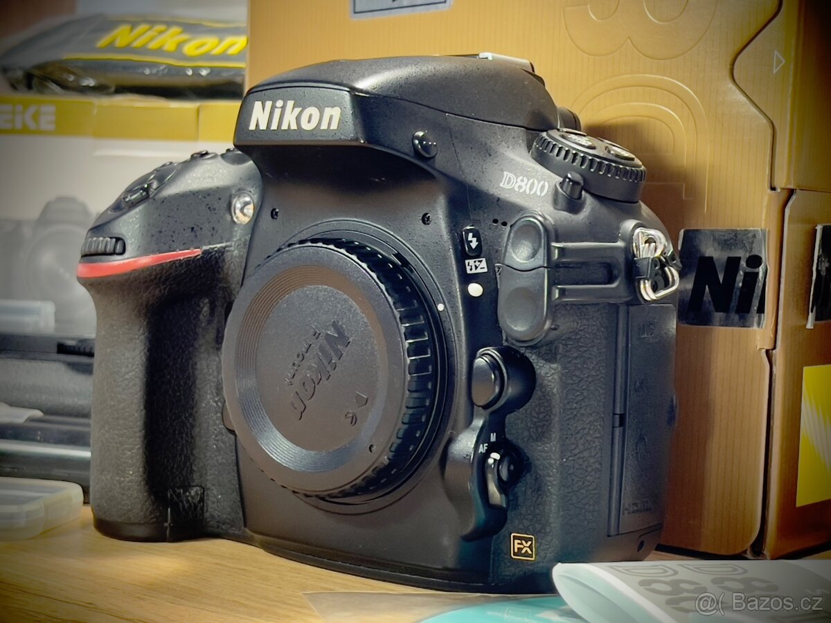 Nikon D800 – profesionální full-frame zrcadlovka, top stav - 3