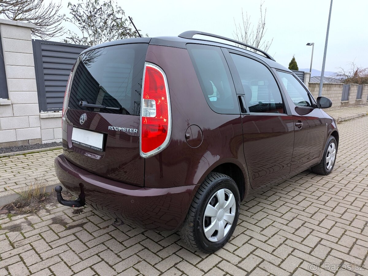 Škoda Roomster 1.2TSi, 2015, výhřev sedadel, tažné, nová TK - 3