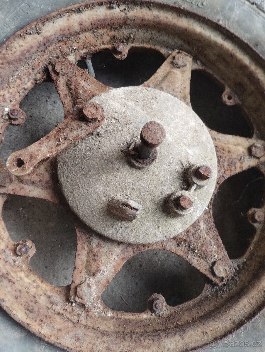 ČZ 175/501, 502 skútr kolo - 3