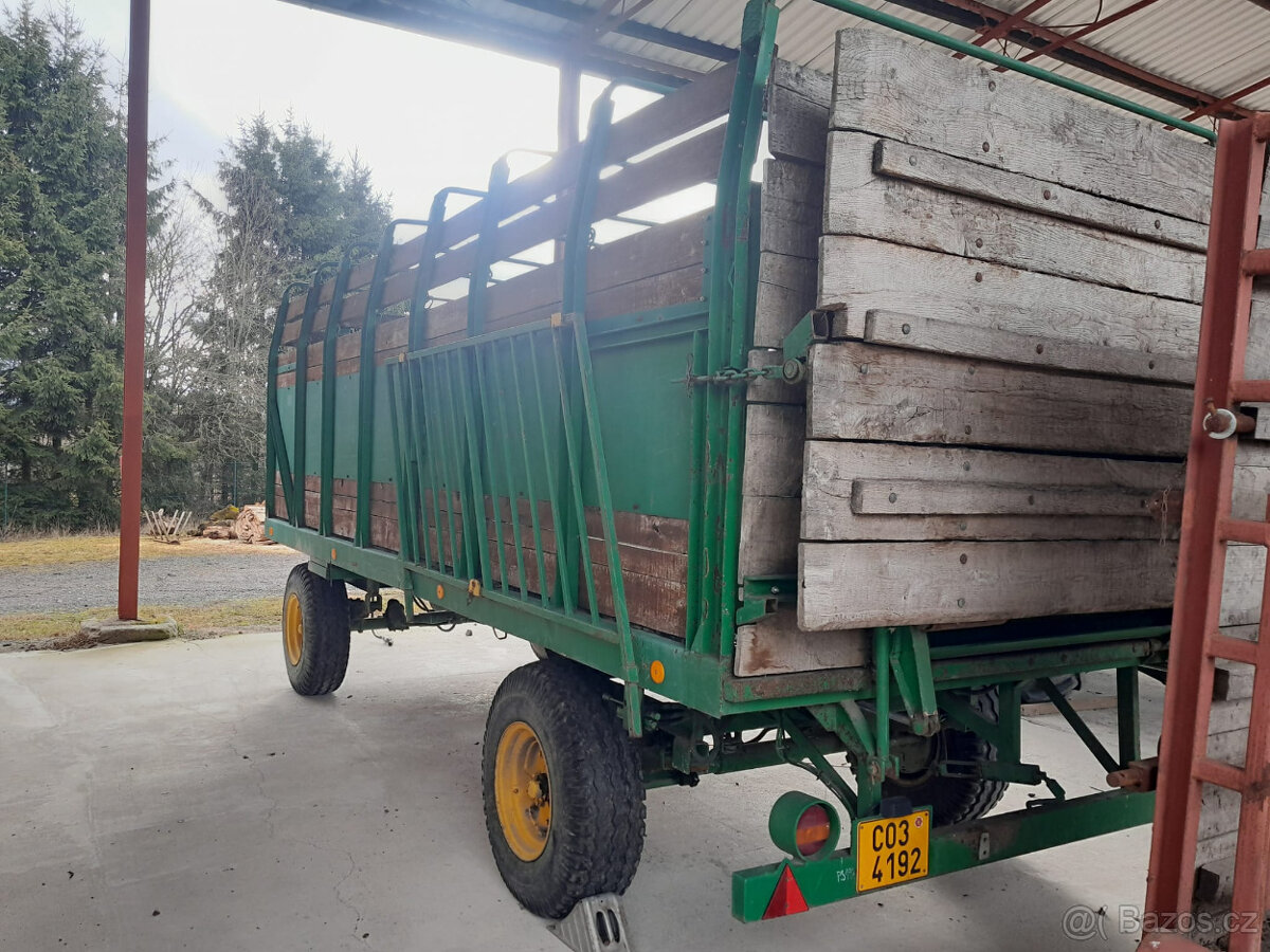 Přívěs traktorový přepravník zvířat BSS P53S - 3