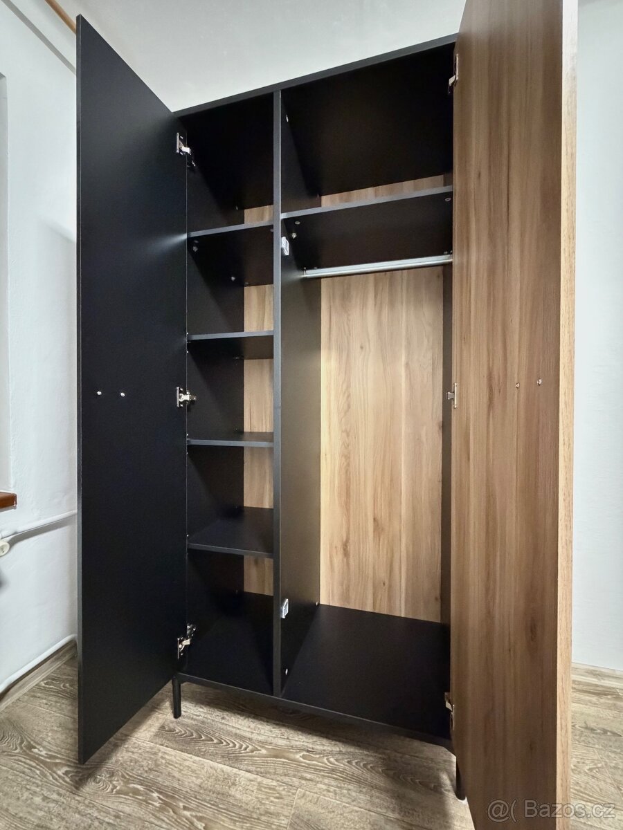 Šatní skříň a komoda Joakimis - 3