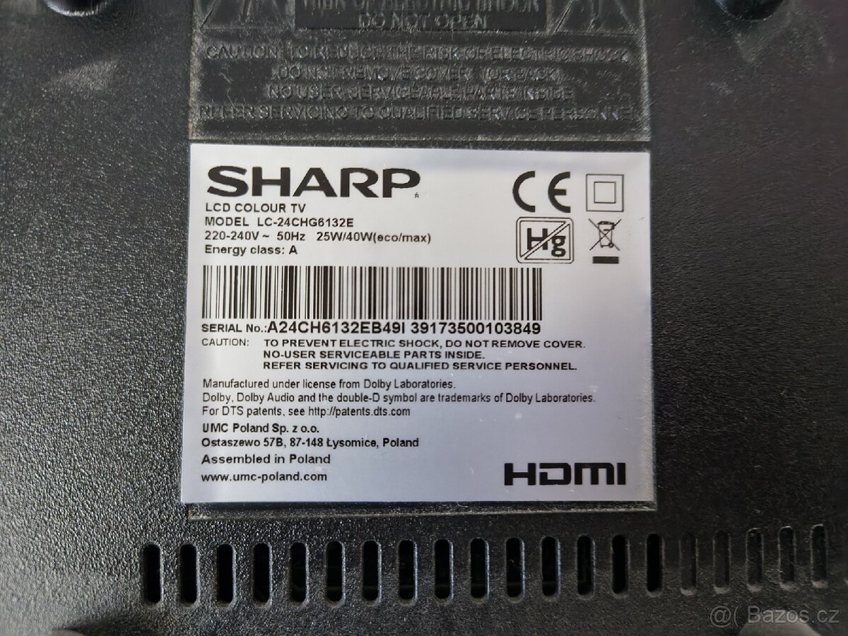 Televize Sharp 24" - 3