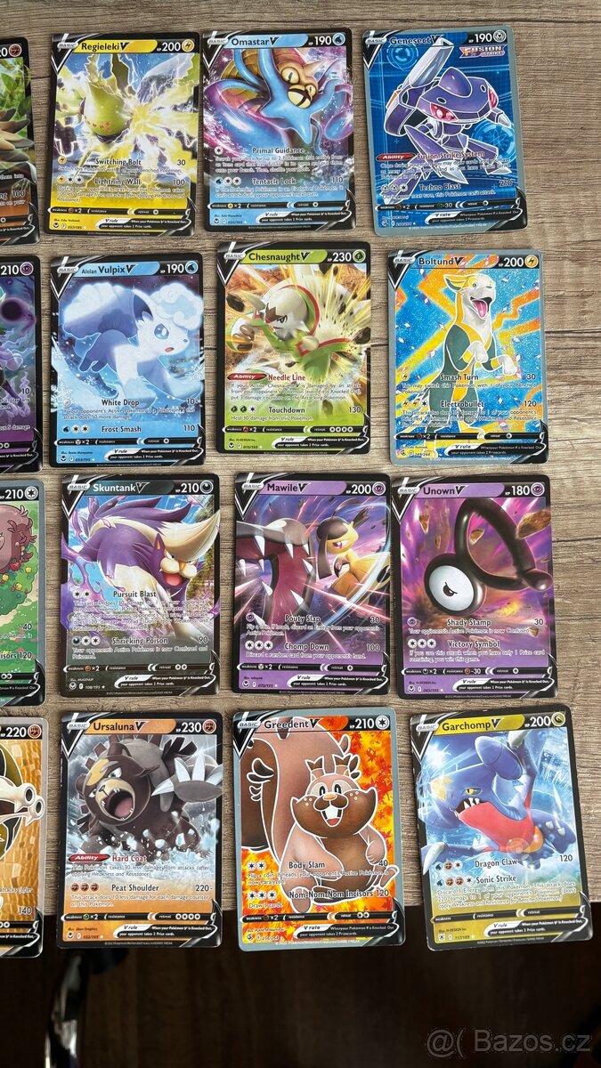 Karty pokémon full art V - 3