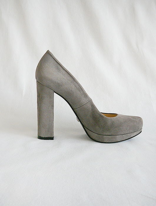 Semišové lodičky 36 Buffalo London - 3