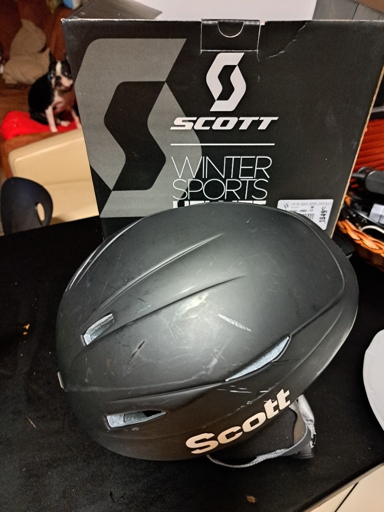 SCOTT LYŘAŘSKÁ HELMA M 53 - 56,5 ČERNÁ - 3