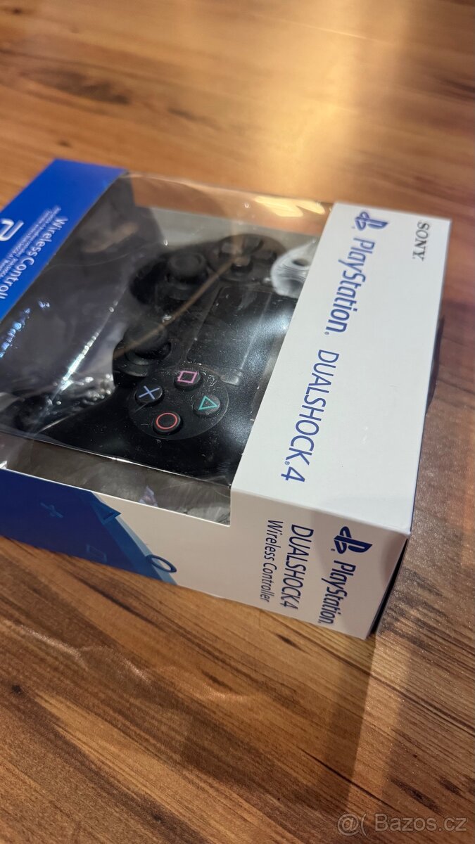 Ovladač PS4 DualShock 4 🎮 Černý + kabel - 3
