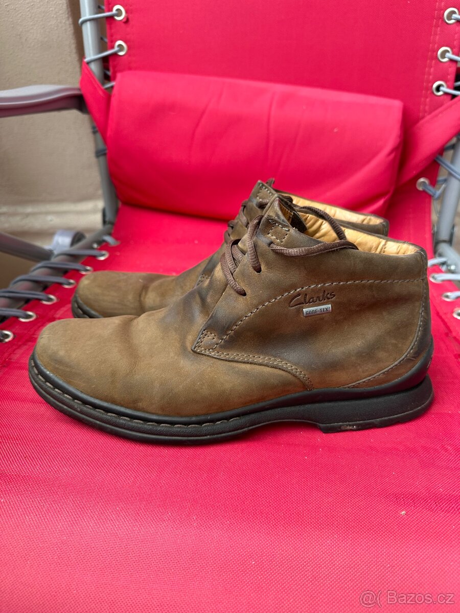 Kožené boty Clarks - 3