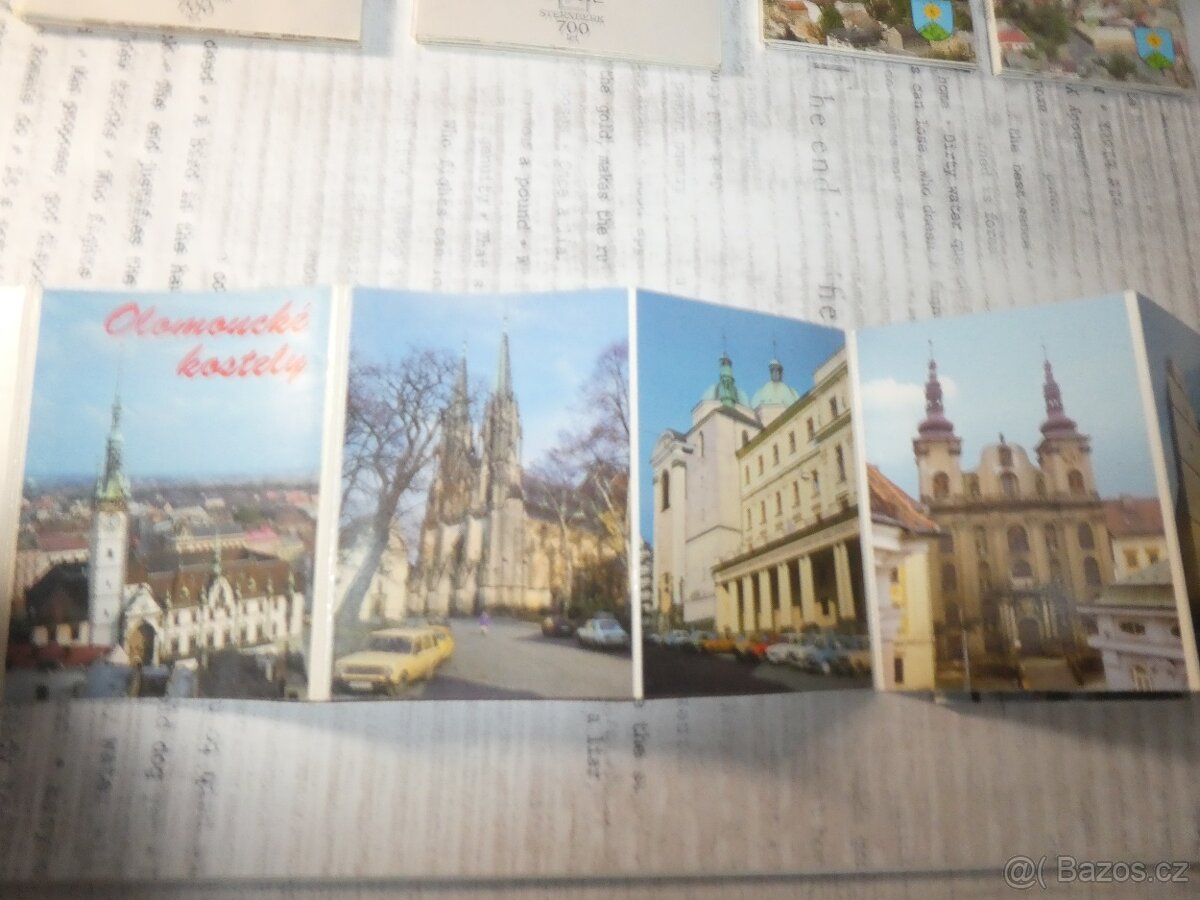 Sběratelské pohlednice, leporela a propisky - 3