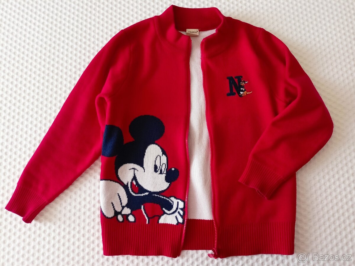 Dětský svetřík mikinka Mickey, 110/116 - 3
