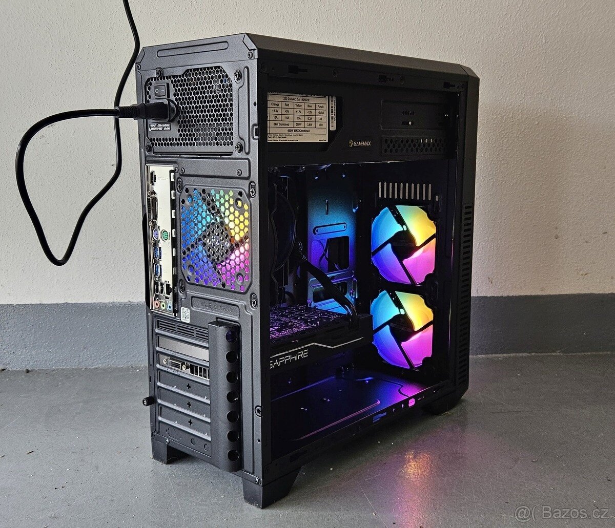 Herní PC Ryzen 5 4500 / RX 470 4GB / 500GB SSD / ZÁRUKA - 3