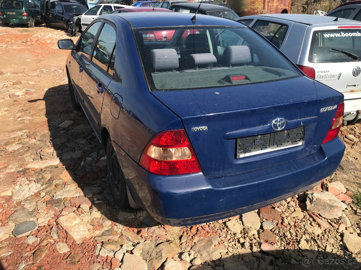 Toyota Corolla 1,4VVT-i 2000 71kW - dily z vozu - 3