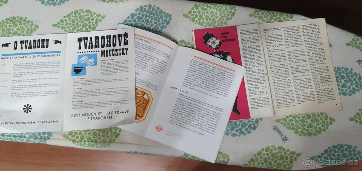 Staré prospekty a zápisník 71 - 3