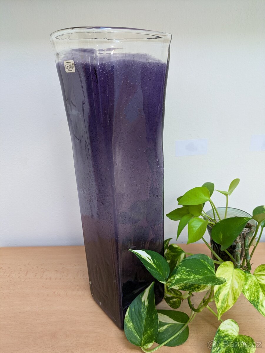 Fialková podlahová váza - 3