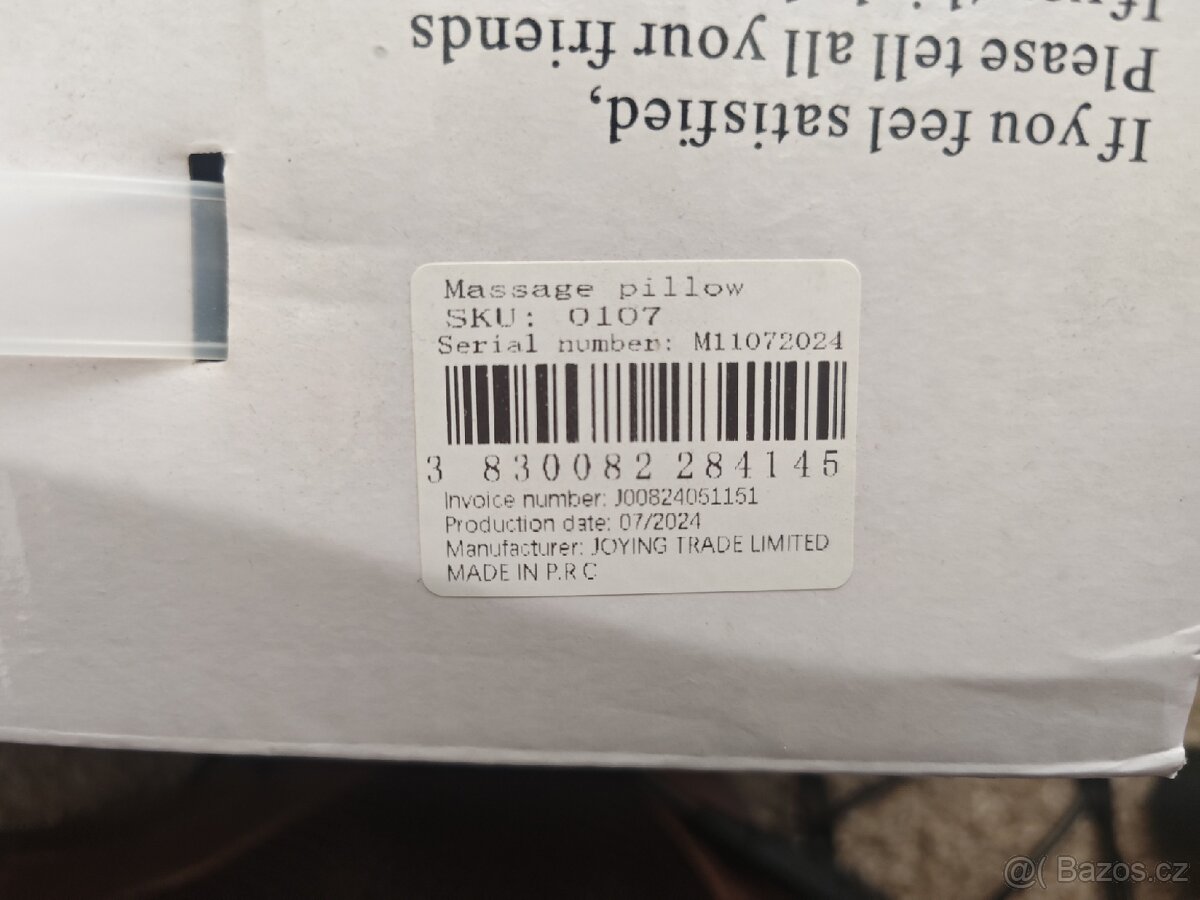 Masážní přístroj na krk,záda - 3