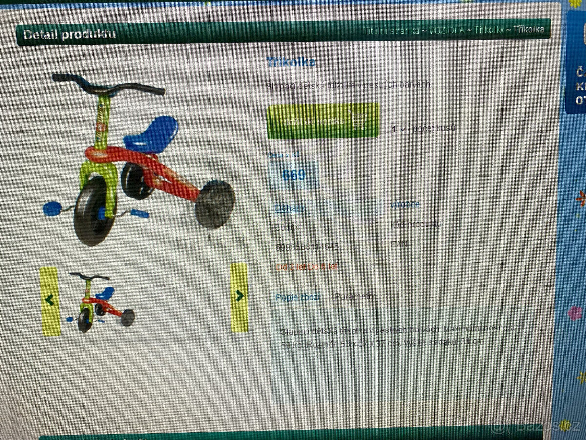 Tříkolka detska - 3