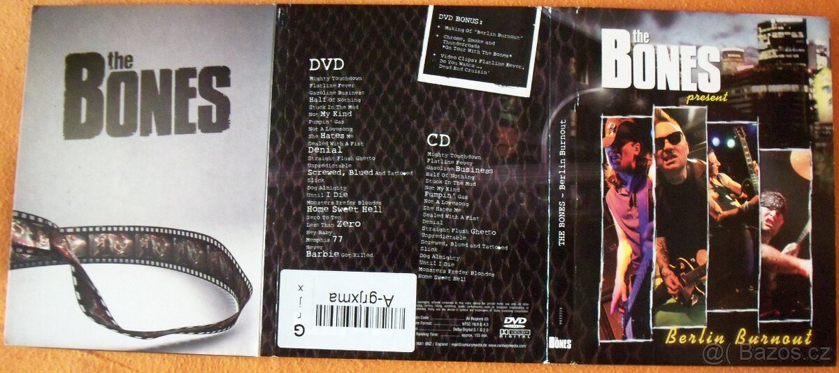 Prodám - The Bones - Berlin Burnout CD+DVD (Punk rock) - 3