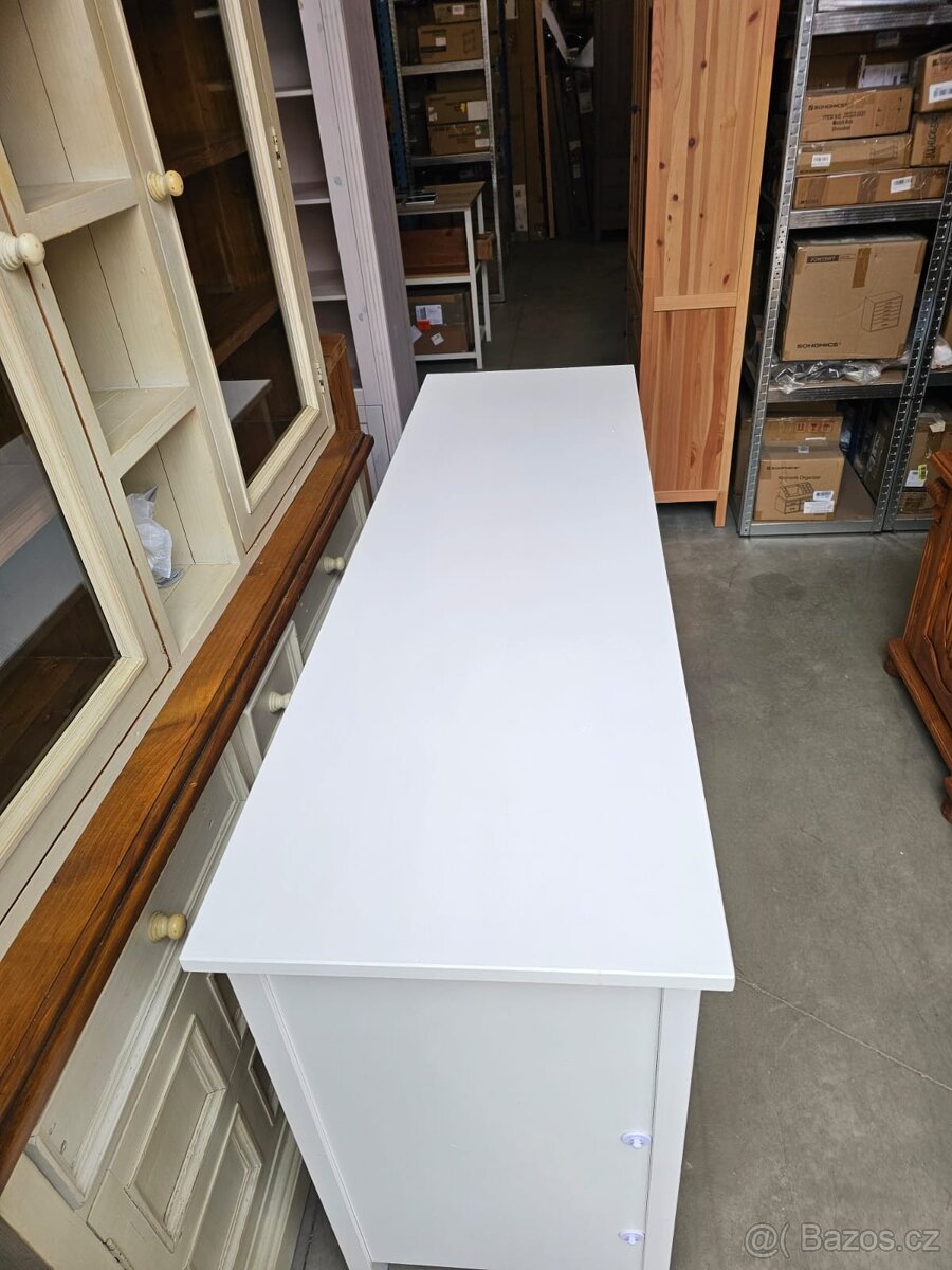 Komoda Ikea Hemnes bílé mořidlo - 3