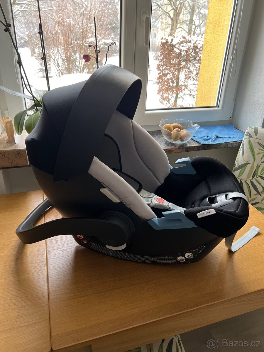 Autosedačka Cybex Aton 5 s isofix základnou - 3
