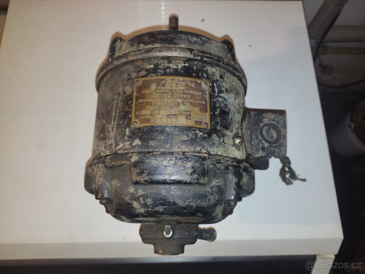 Elektromotor ATE typ DM6, historický - 3