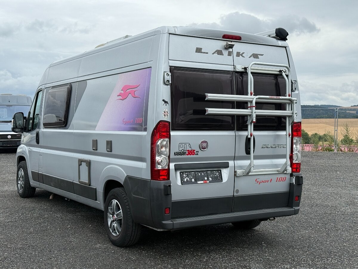 Obytné auto Laika Fiat Ducato, Webasto, markýza, držák kol - 3