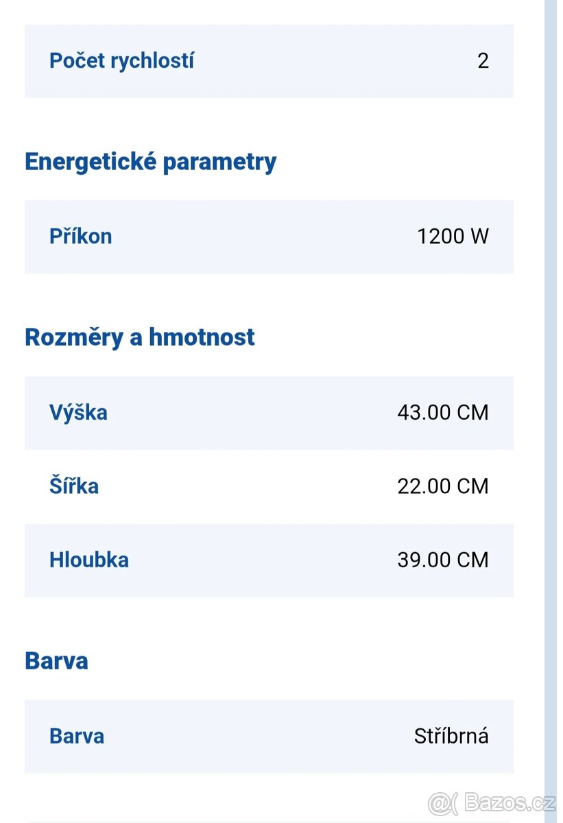Odšťavňovač SAGE BJE 410 - 3