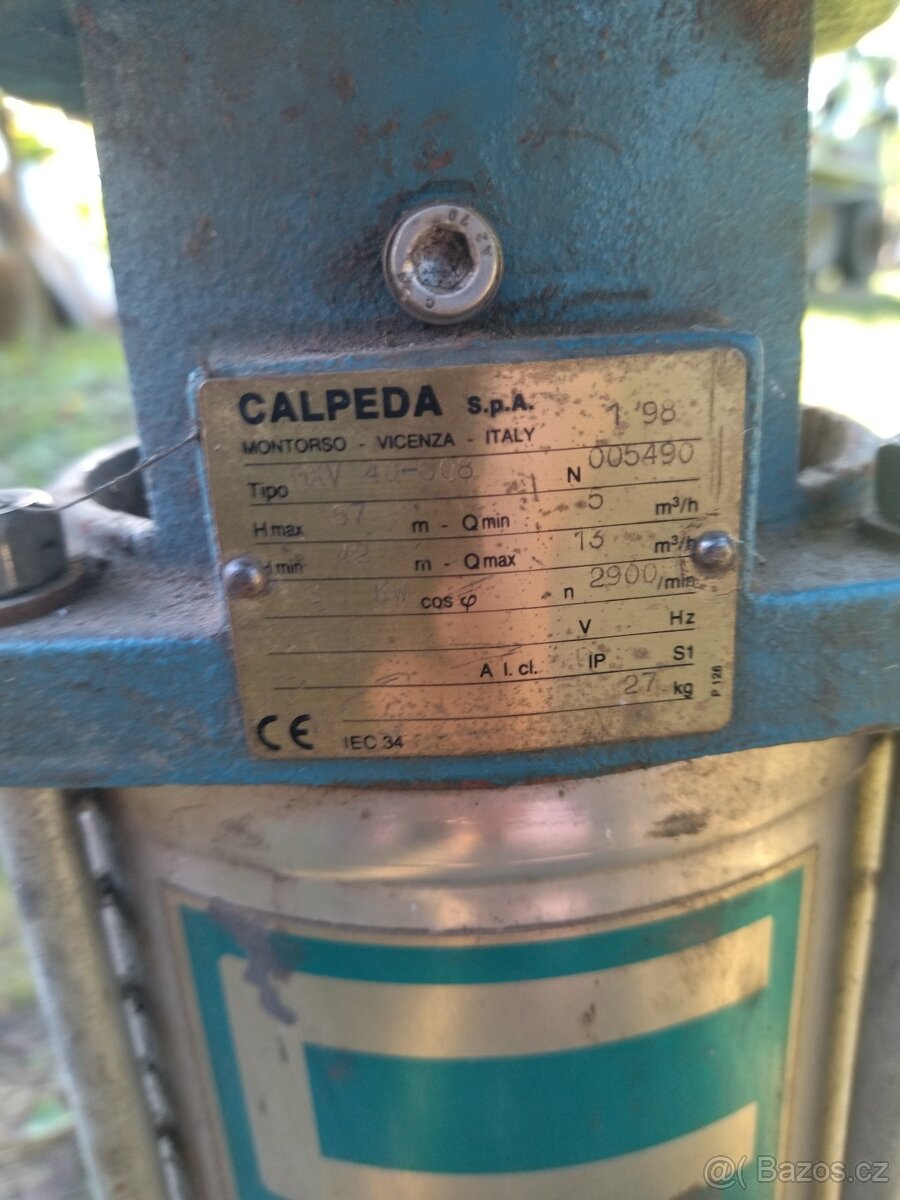 Calpeda čerpadlo - 3
