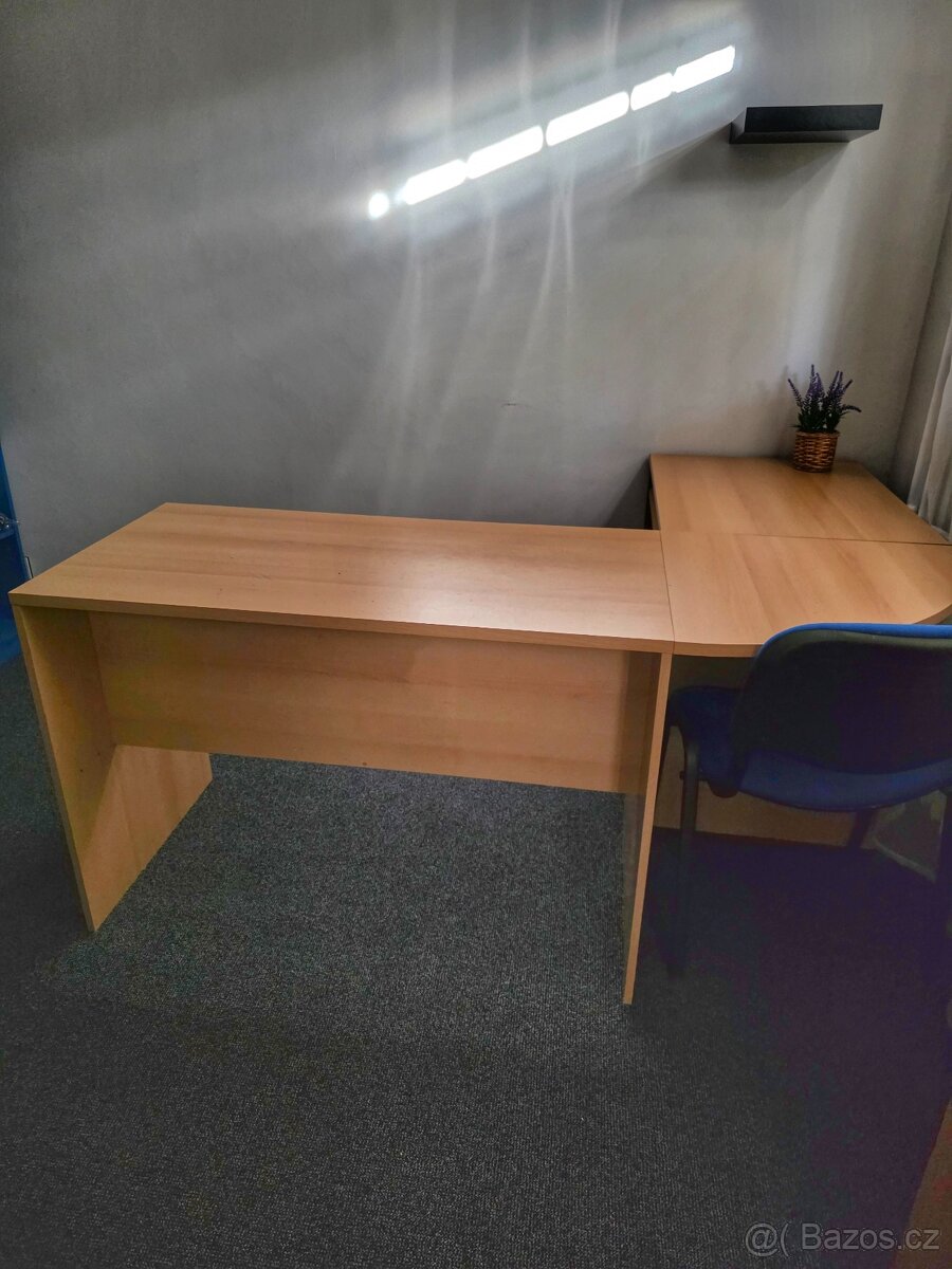 Kancelářský stůl do L nebo 2 rovné - 3