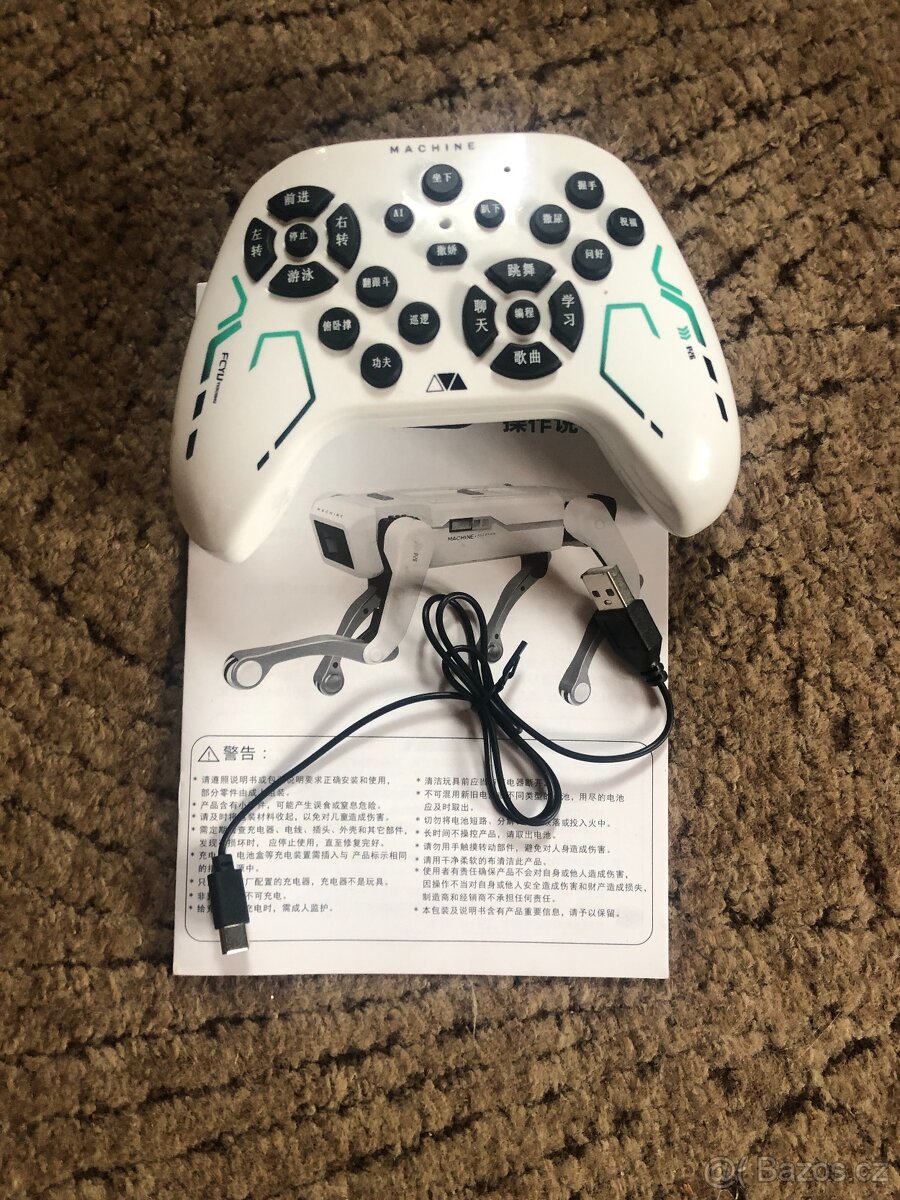 Inteligentní robotický pes Smart Dog Apka Progr. Bluetooth - 3