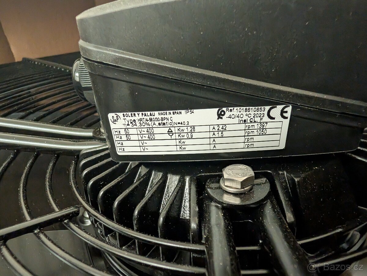 NOVÝ průmyslový axiální ventilátor Soler & Palau - 3