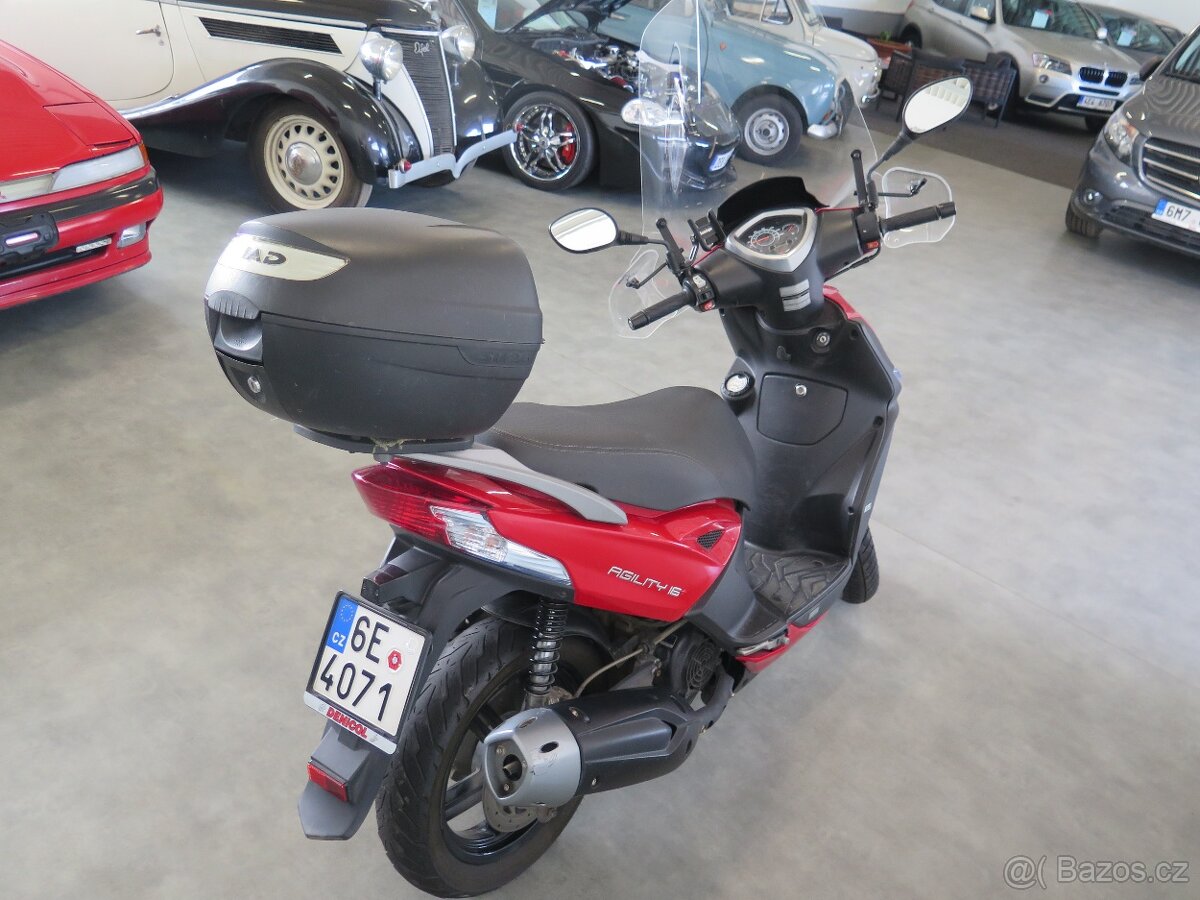 Kymco Agility 16+ 125, plexi, kufr - 3