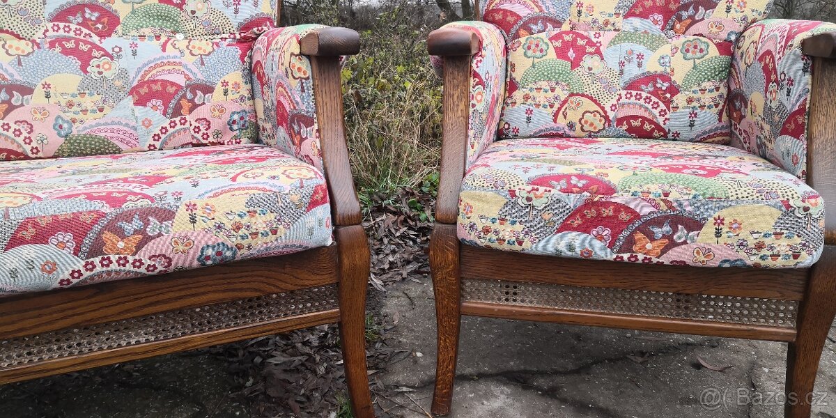 Starožitná sedací souprava 2+1 - 3