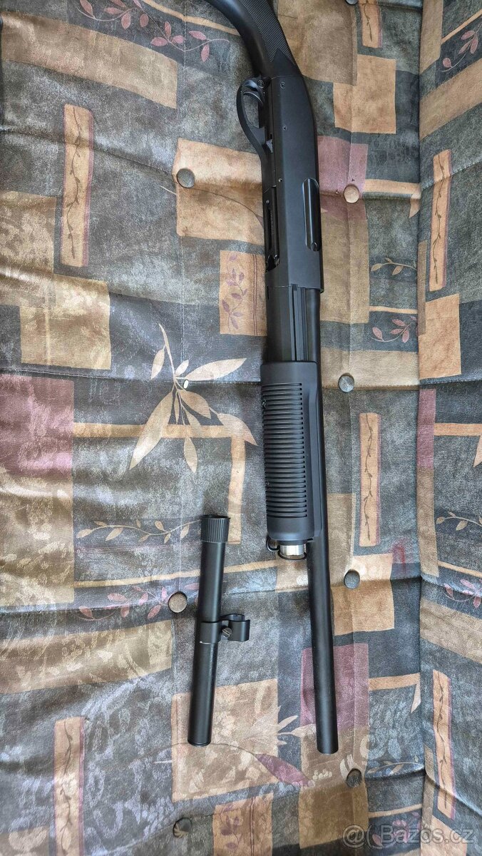 M870 ABS pažba, dlouhá, KOV - 3