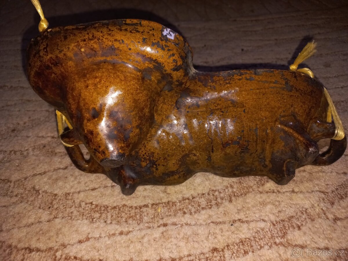 Starožitná dvoudílná forma Velikonoční beránek - 3