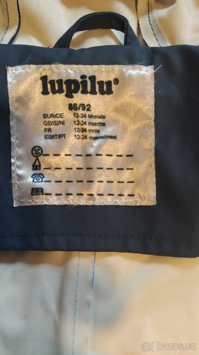 Overal do deště 86/92 Lupilu - 3