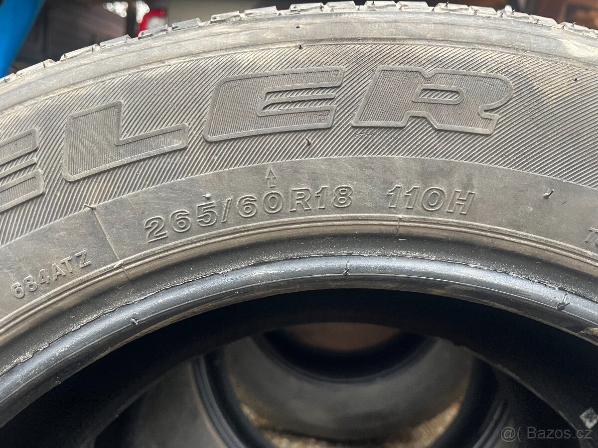 pneu 265/60r18 - 3