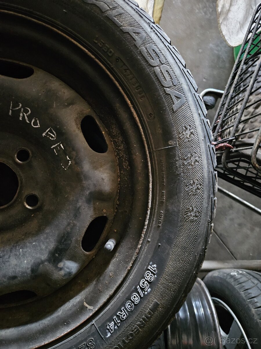 Disky+pneu fabia 185/60 R14 - 3