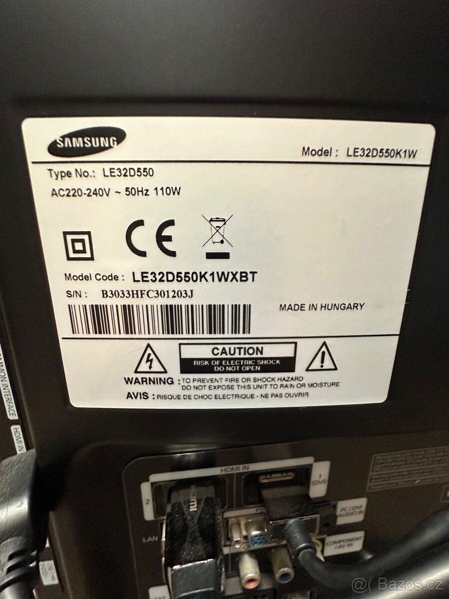 Samsung LED TV 32” - 3