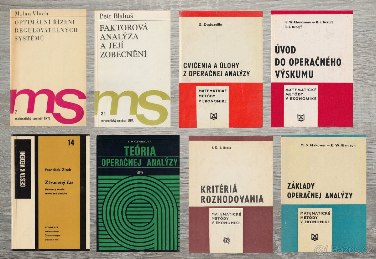 Matematika, operační analýza, optimalizace - 3