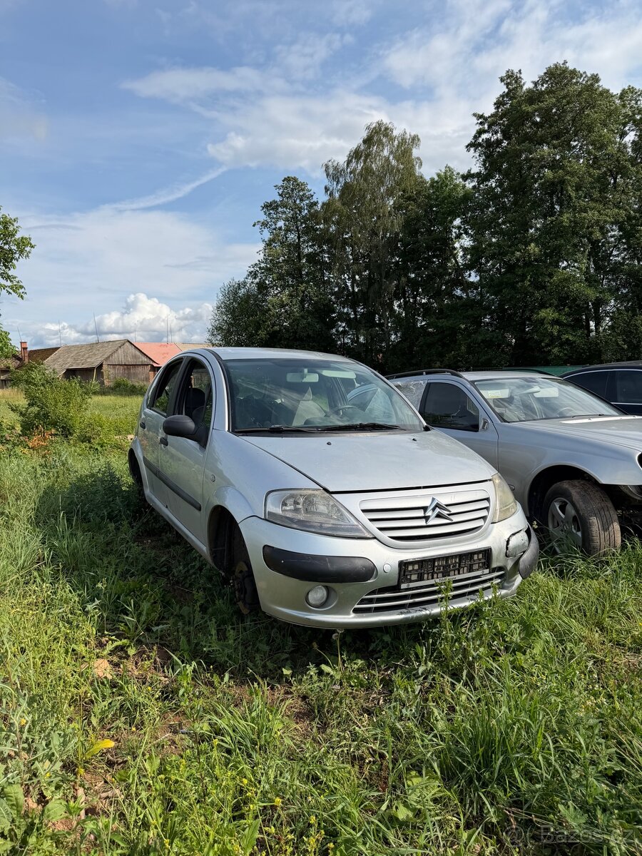 Citroen C3, 1.4benzin 55kw, 2001 rok, DÍLY - 3