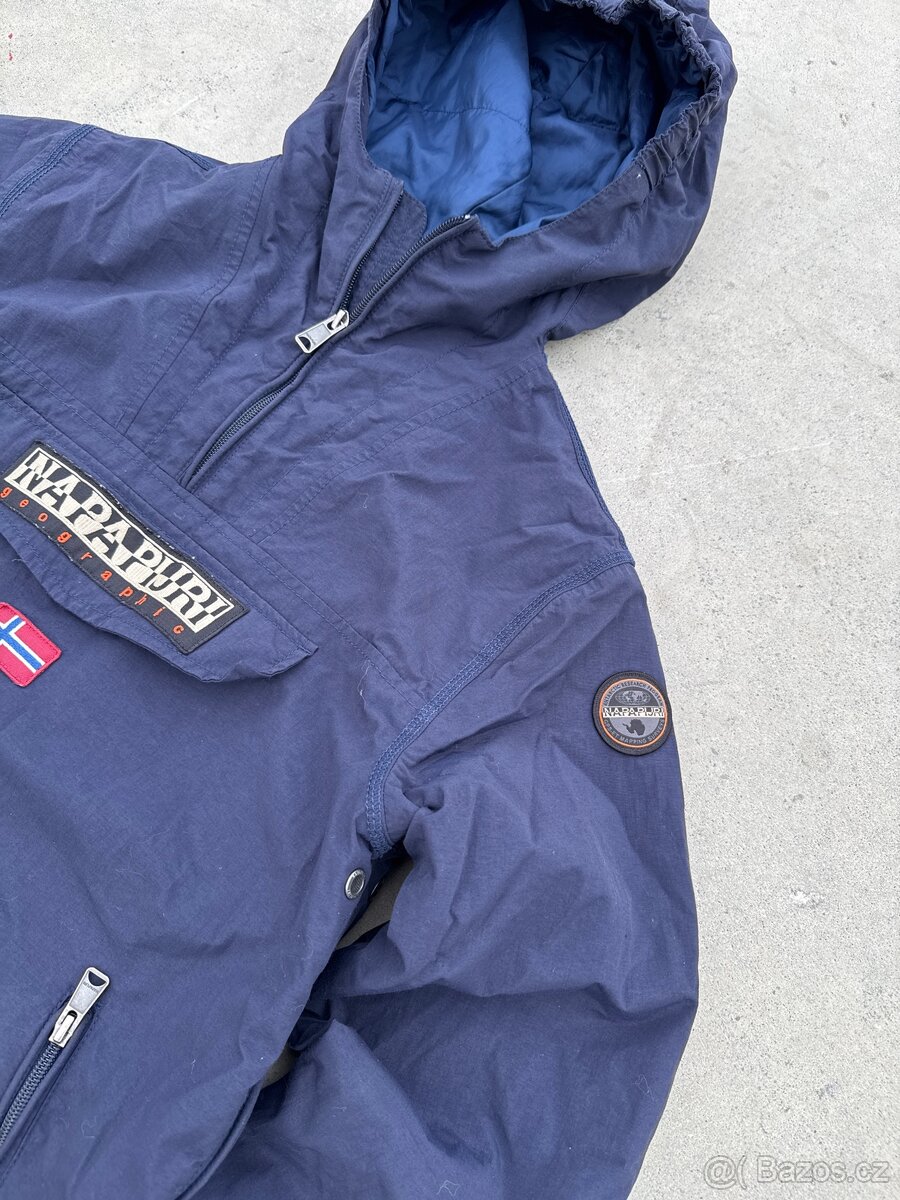 Napapijri Rainforest anorak – tmavě modrá - 3